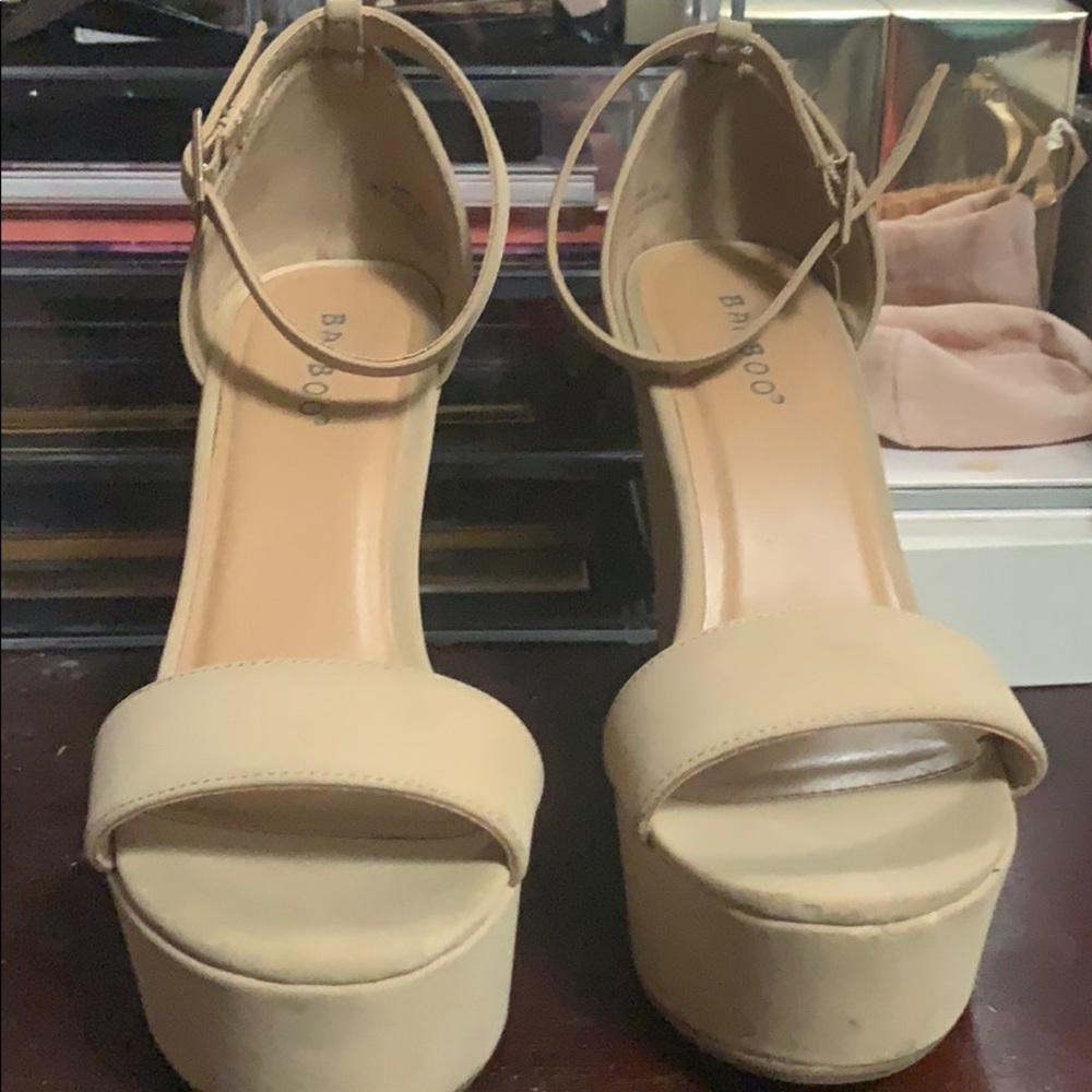 Tan wedges